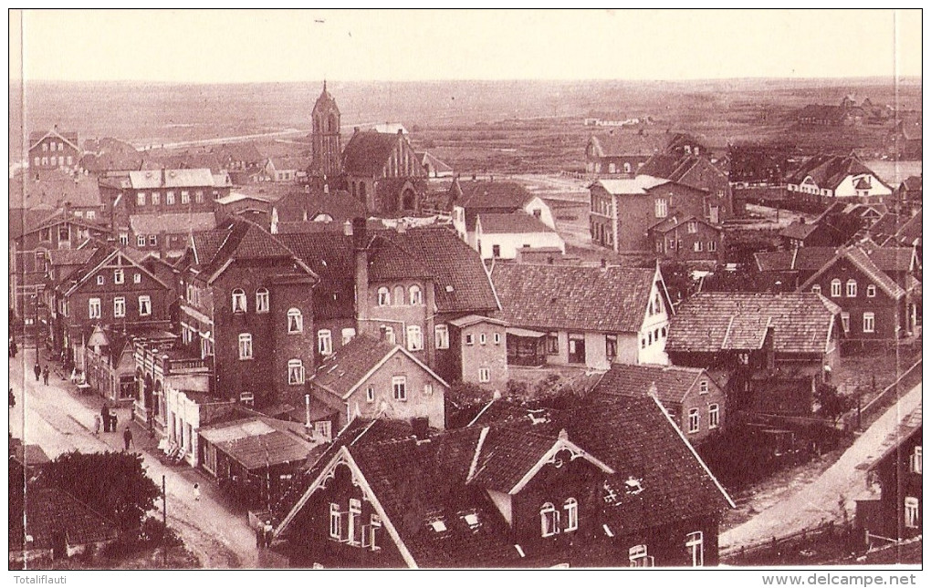 Nordseebad LANGEOOG Panorama 3 Fach Klappkarte TOP-Eerhaltung Ungelaufen - Langeoog