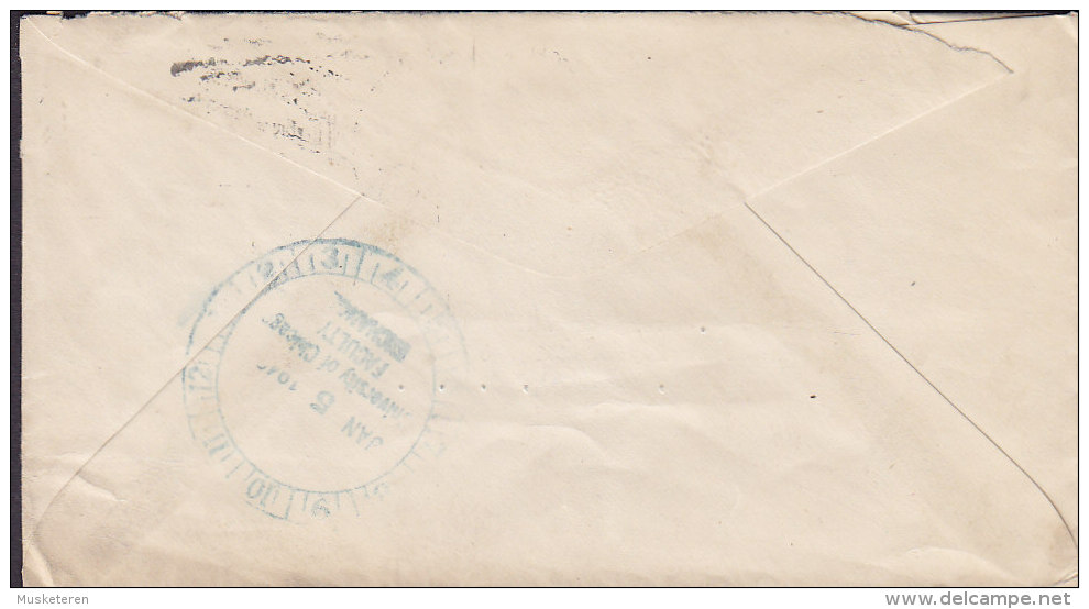 Philippines NAIC CAVIT.. 1947 Cover Lettre CHICAGO Ill. United States VICTORY COMMONWEALTH Oveprinted & José Rizal Stamp - Filipinas