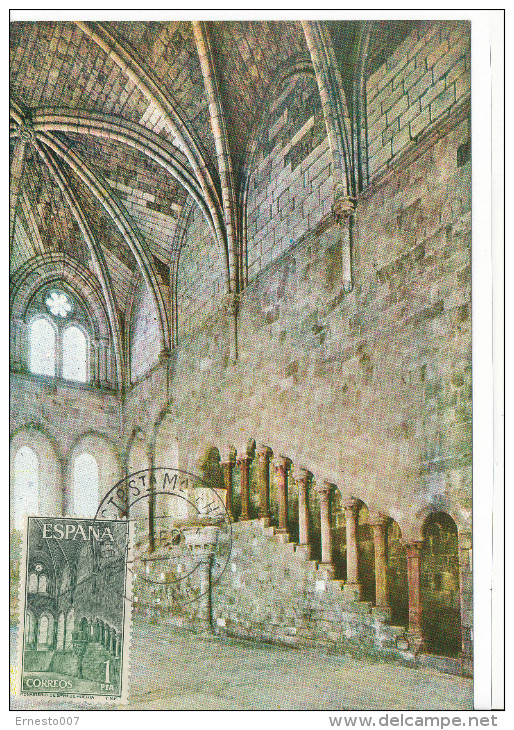 Spanien/España, Postkarte CP/MP, Monasterio Cisterciense De Santa Maria De Huerta/Soria - 1964, Siehe Scan + *) - Soria