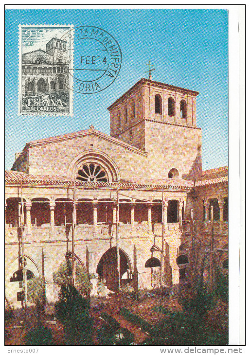 Spanien/España, Postkarte CP/MP, Monasterio Cisterciense De Santa Maria De Huerta/Soria - 1964, Siehe Scan + *) - Soria