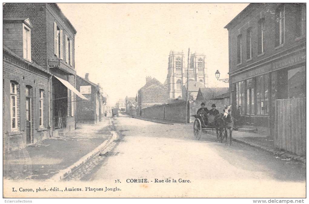 Corbie      80       Rue De  La Gare - Corbie