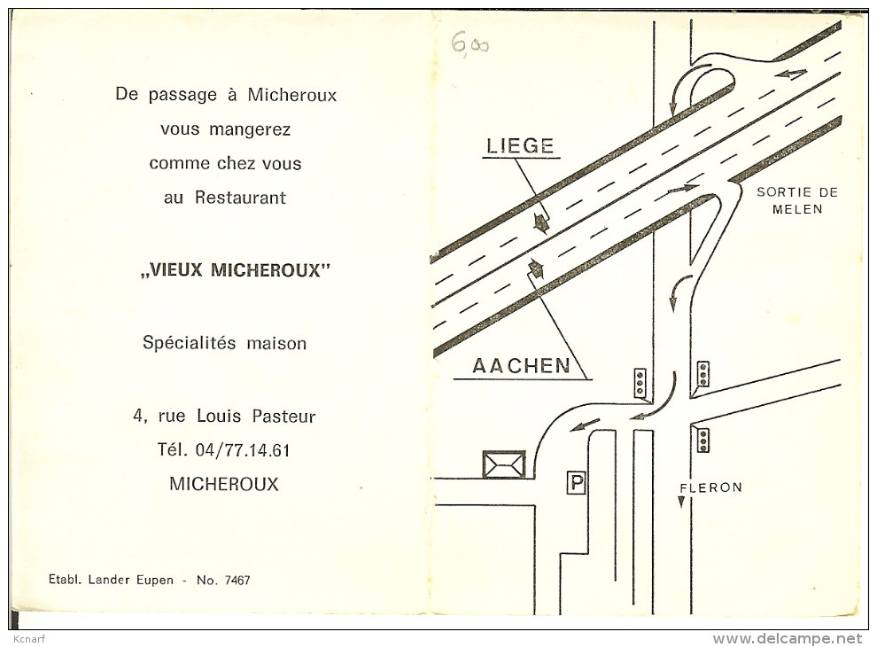 CP De MICHEROUX " VIEUX MICHEROUX " - Soumagne