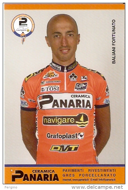 40/FG/15 - SPORT - CICLISMO: Fortunato Baliani (Panaria) - Cyclisme