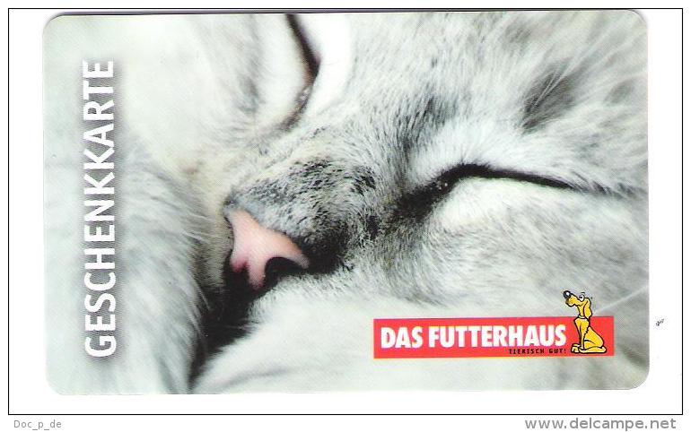 Germany - Allemagne - Futterhaus - Cat - Katze - Animal - Carte Cadeau - Carta Regalo - Gift Card - Geschenkkarte - Treuekarten