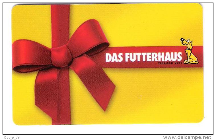 Germany - Allemagne - Futterhaus - Dog - Hund - Animal - Carte Cadeau - Carta Regalo - Gift Card - Geschenkkarte - Treuekarten