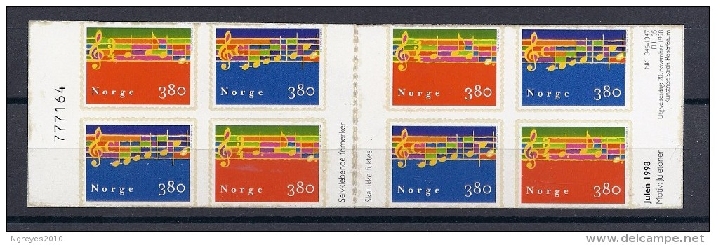 140020506  NORUEGA  YVERT   CARNET  Nº  C1254  **/MNH - Carnets