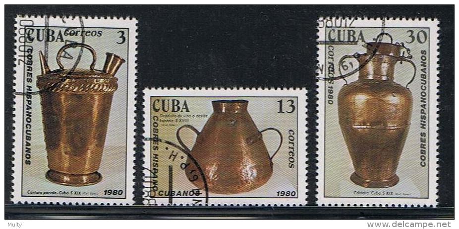 Cuba Y/T 2203 / 2205 (0) - Oblitérés
