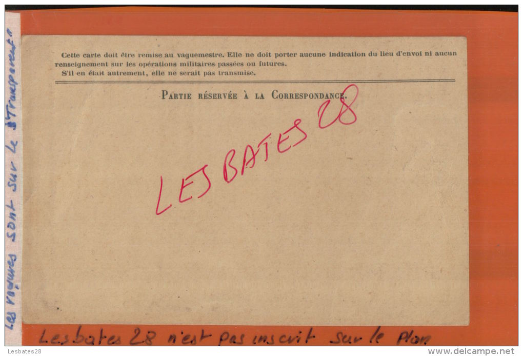 CARTE EN FRANCHISE  CORRESPONDANCE DES ARMEE DE  LA REPUBLIQUE  Militaria     MAI  2015  SAL 1141 - Lettres & Documents