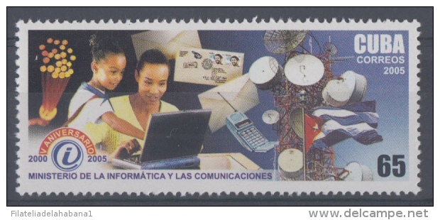 2005.175 CUBA 2005. MNH. MINISTERIO DE INFORMATICA Y COMUNICACIONES. TELECOMMUNICATIONS. - Ungebraucht