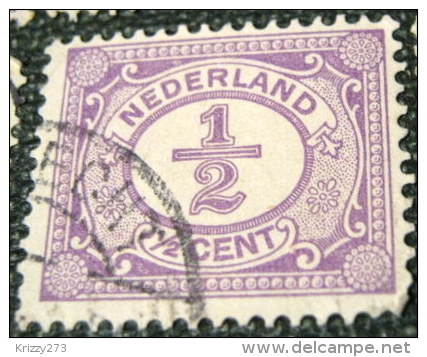 Netherlands 1899 Numeral 0.5c - Used - Gebruikt