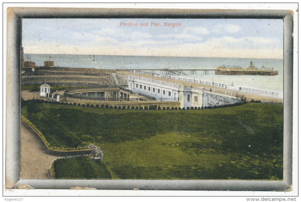 Pavilion And Pier, Margate, 1916 Postcard - Margate