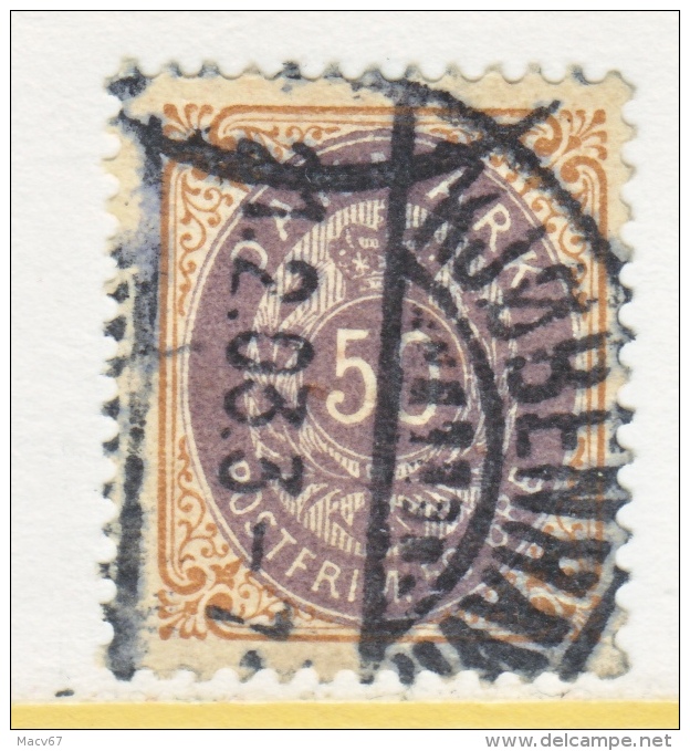 DENMARK   51 B    (o)  Wmk 113 - Used Stamps