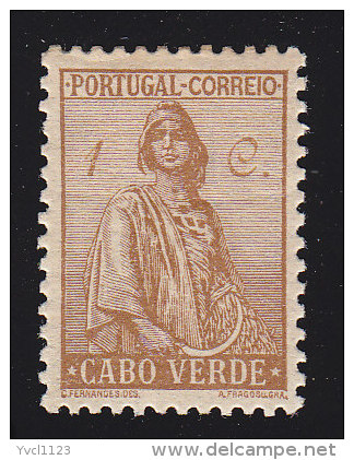 CAPR VERDE - Scott #215 Ceres (*) / Mint H Stamp - Isola Di Capo Verde
