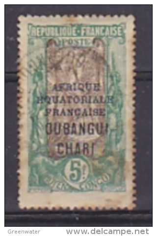 Ubangi Chari 1925 5Fr Used (brown, See Scan) (21952) - Andere & Zonder Classificatie
