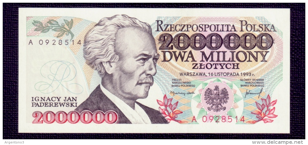 Poland 2000000 Zlotych 1993 UNC - Polen