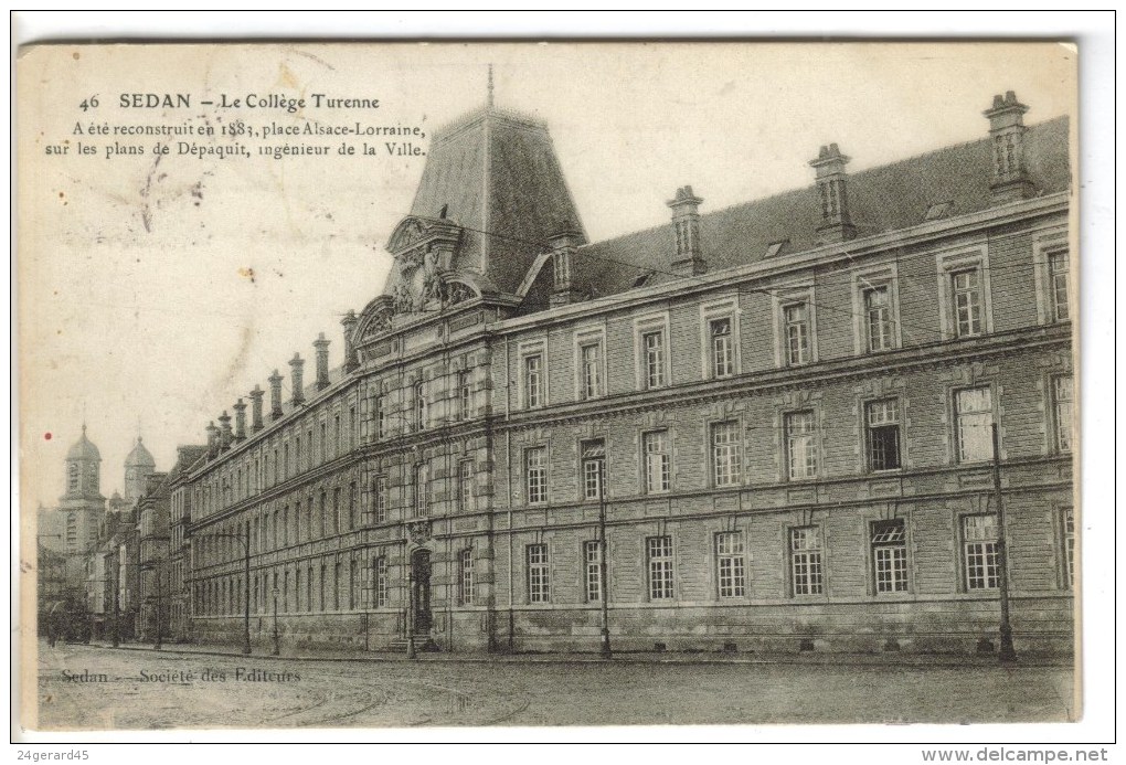 CPA MILITAIRE SEDAN (Ardennes) - Le Collège Turenne - Sedan