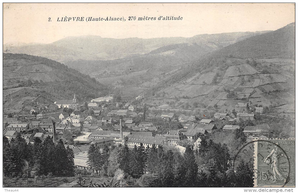 ¤¤  -  LIEPVRE   -   Vue Générale   -   ¤¤ - Lièpvre