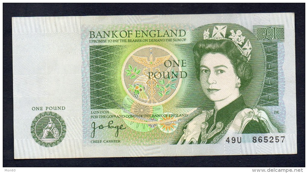 BANK OF ENGLAND ONE £1 POUND  1978/82 SPL - 1 Pound