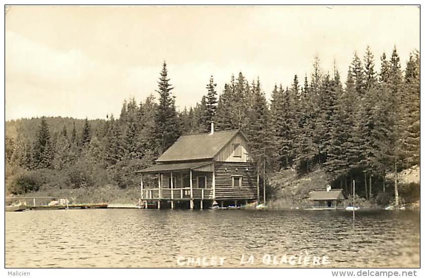 - Ref G92 - Canada - A Identifier - Chalet La Glaciere - Chalets - Carte Bon Etat - - Non Classés