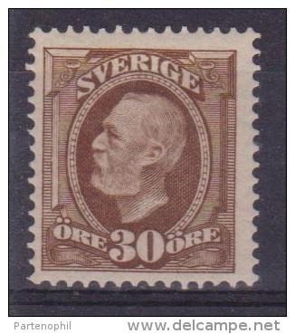 1891-1913 SVEZIA SWEDEN SVERIGE  N.47 MH.  Cat. € 70,00 - Neufs