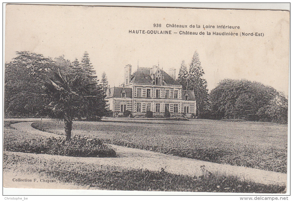 CPA Haute Goulaine, Château De La Haudinière (pk18872) - Haute-Goulaine