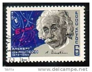 RUSSIA \ RUSSIE - 1979 - 100 Ans De La Naissanse D´Albert Einstein - Prix Nobel De Physique - 1v - Obl. - Albert Einstein