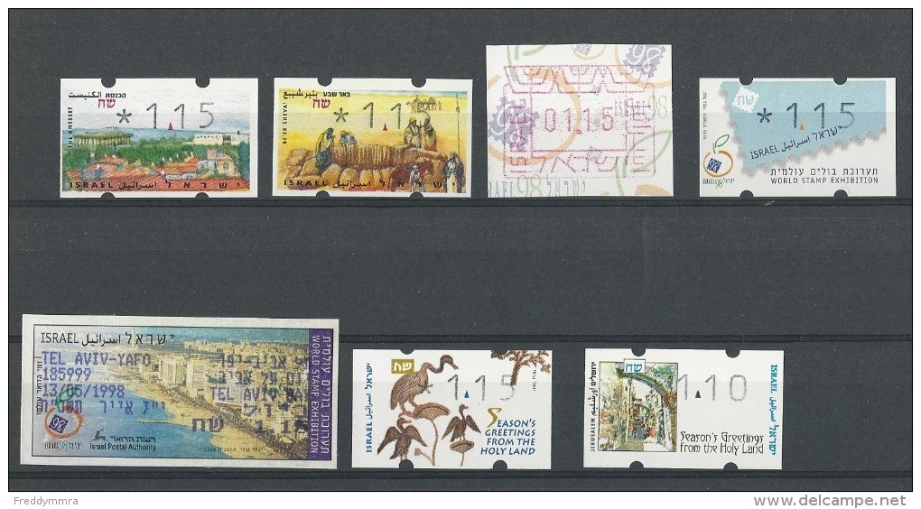 Israël: Vignettes 20/ 25 ** - Franking Labels