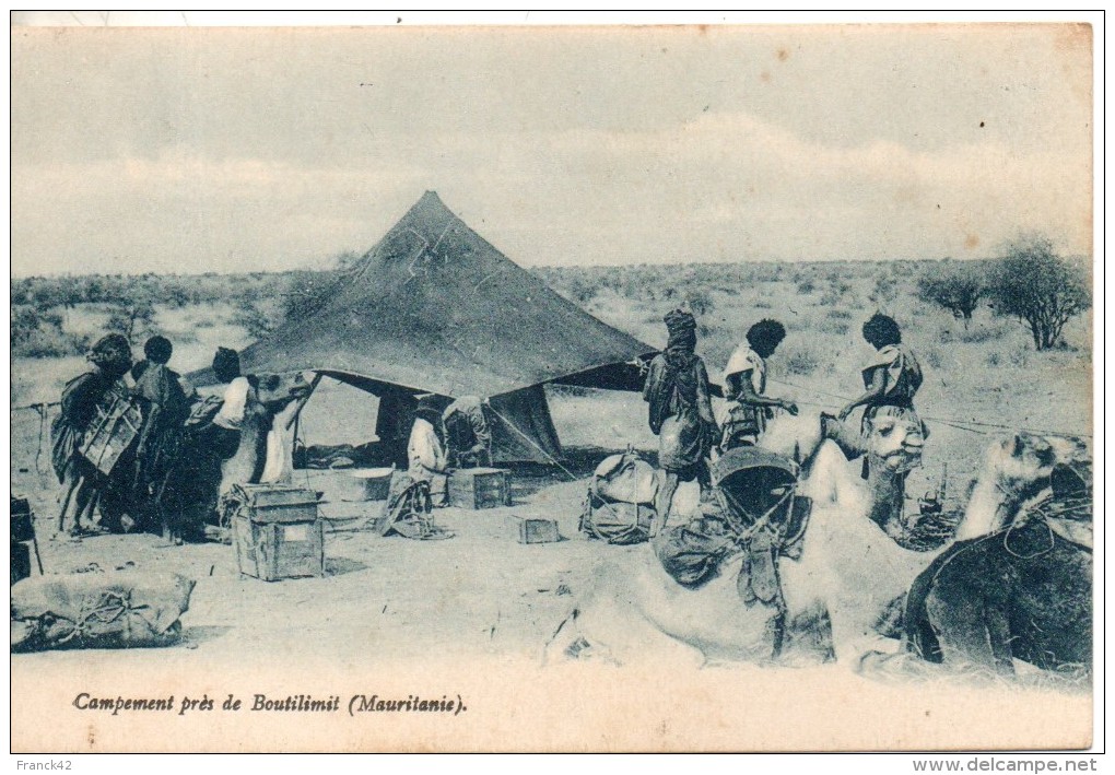 Mauritanie. Campement Près De Boutilimit - Mauritanie
