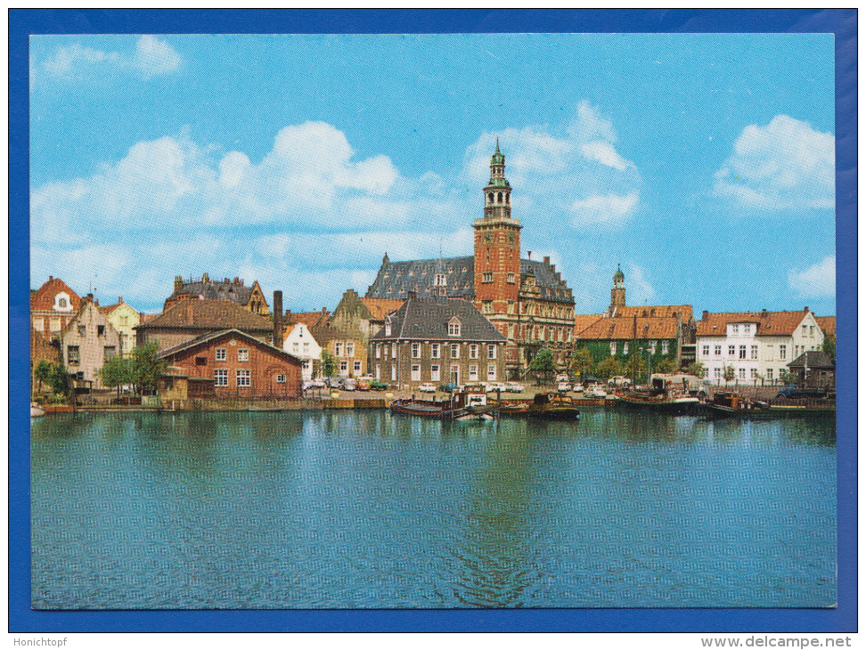 Deutschland; Leer Ostfriesland; Hafen Und Rathaus - Leer