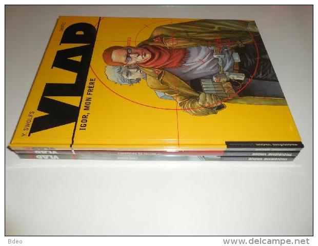 LOT EO VLAD TOMES 1/2/3/ TTBE/ GRIFFO - Lotti E Stock Libri