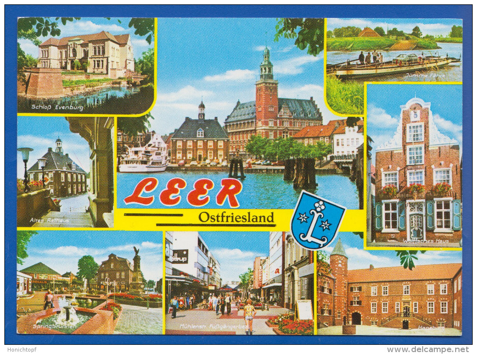 Deutschland; Leer Ostfriesland; Multibildkarte - Leer