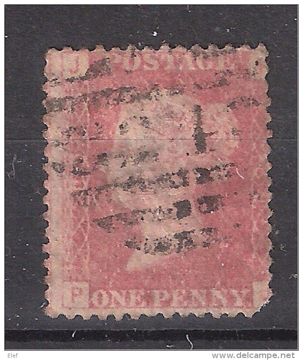 GB, Victoria, Yvert N° 26 , 1 Penny Rouge, Obl Planche / Plate 89   Obl B/TB, - Used Stamps