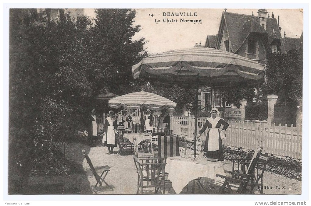 CPA Deauville - Le Chalet Normand - Deauville