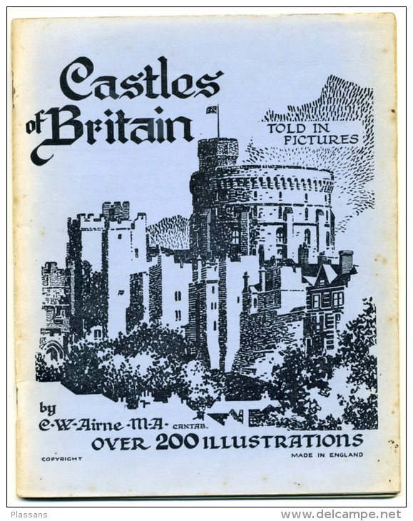 Castels Of Britain Told In Pictures. 200photos . Histoire Angleterre.  Châteaux Forts Manoirs ... - Europa