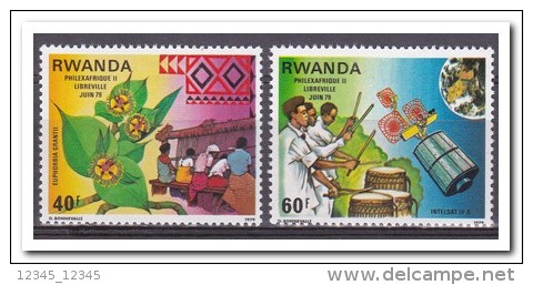 Rwanda 1979, Postfris MNH, Plants, Music - Ongebruikt