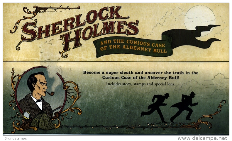 ALDERNEY - 2009  SHERLOCK  HOLMES  MS  MINT NH - Alderney