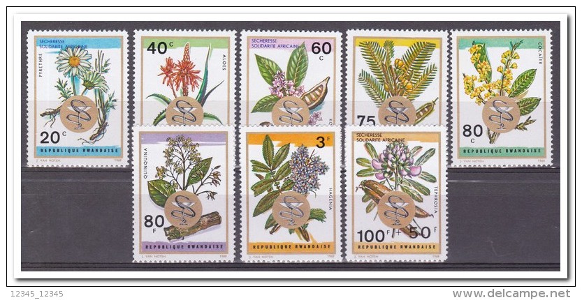 Rwanda 1969, Postfris MNH, Plants - Ongebruikt