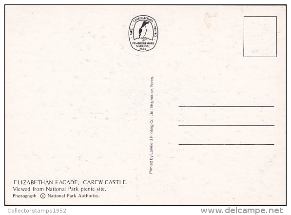 20499- CAREW- THE CASTLE, RUINS - Pembrokeshire