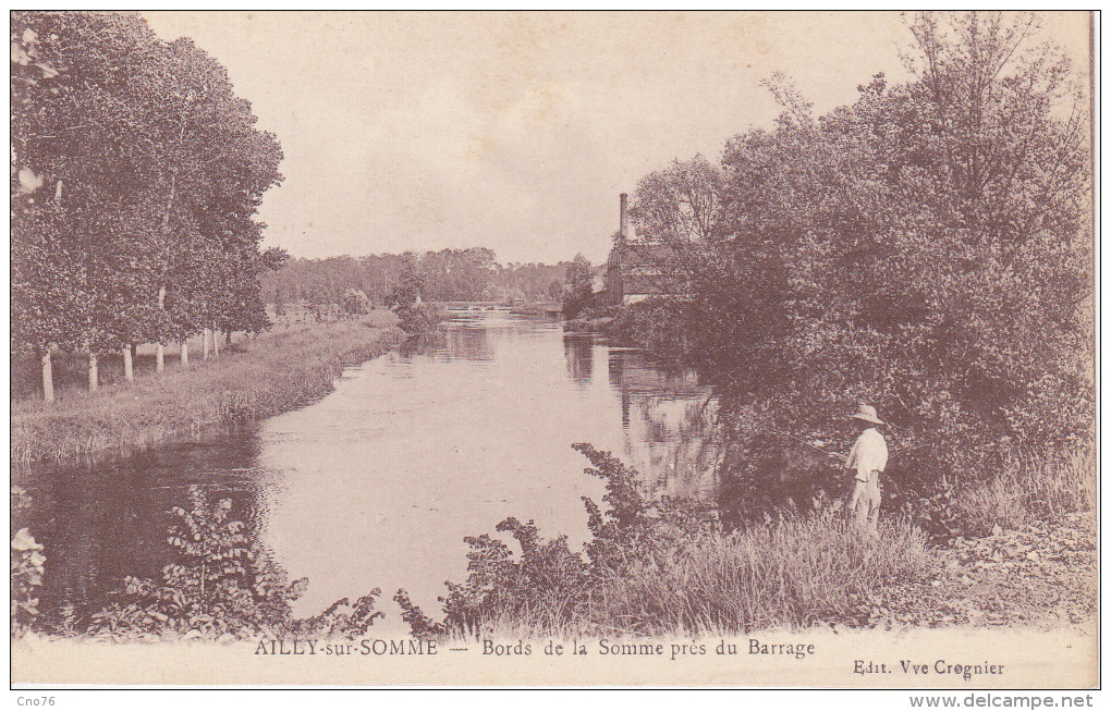 Ailly Sur Somme Bords De La Somme Près Du Barrage - Otros & Sin Clasificación