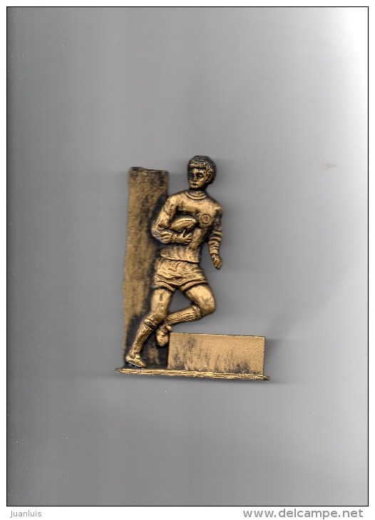 Petite Statuette Joueur De Rugby - Rugby