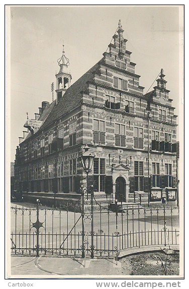 Naarden, Stadhuis   (glansfotokaart) - Naarden