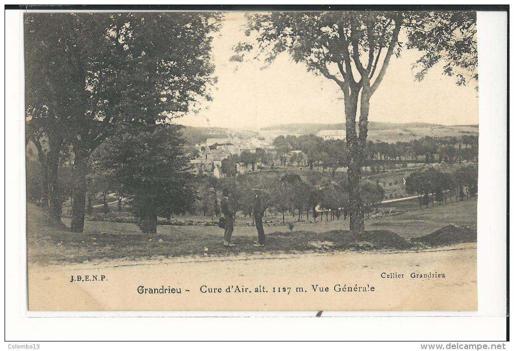 48 GRANDRIEU CURE D'AIR VUE GENERALE - Gandrieux Saint Amans
