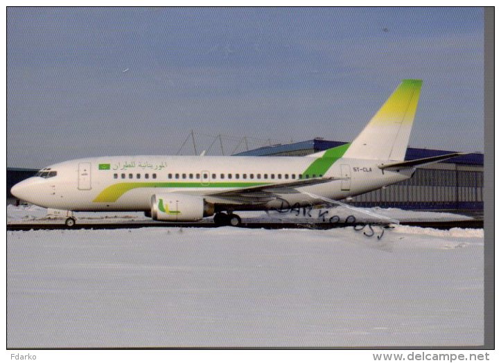 B.737 Boeing Aerei Aircraft Mauritania Airlines B 737 Avion Aviation B-737 Aiplane Planes Flugzeuge B-737 - 1946-....: Moderne