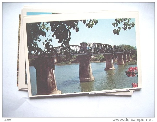 Thailand Kanchanaburi Bridge And Train - Thailand