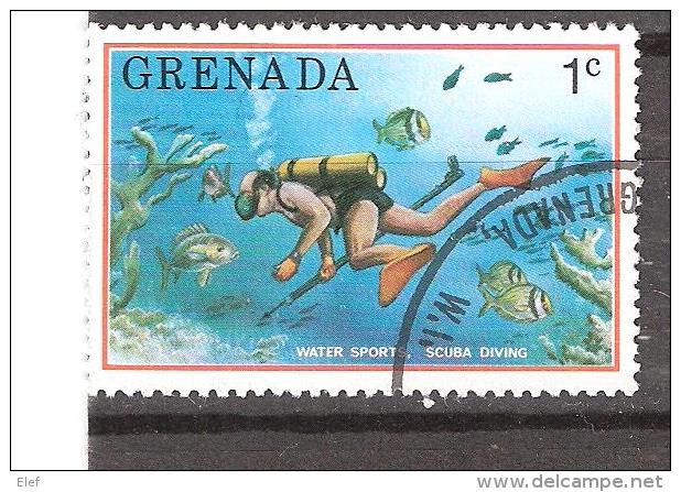 GRENADA,, Plongée Sous Marine / Water Sports  Scuba Diving Obl, TB - Diving