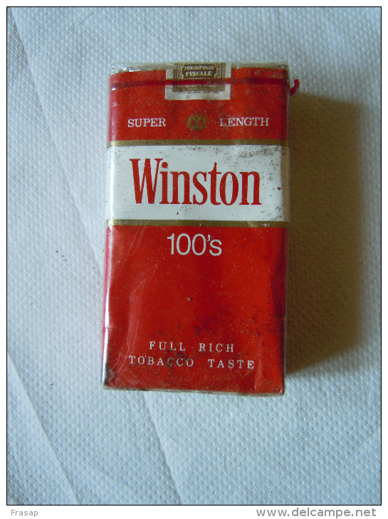 Pacchetto  Di Sigarette   -    WISTON 100S  - Cigarette Package  NEW-NUOVO - Cigarette Holders