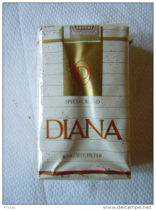 Pacchetto  Di Sigarette   -    DIANA ROSSE MORBIDE   - Cigarette Package  NEW-NUOVO - Fume-Cigarettes