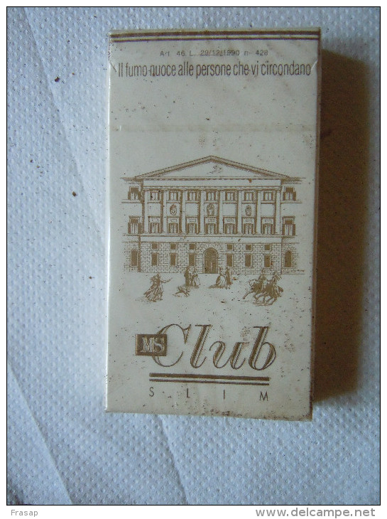 Pacchetto  Di Sigarette   -    MS CLUB   - Cigarette Package  NEW-NUOVO - Cigarette Holders