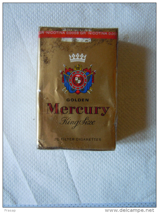 Pacchetto  Di Sigarette   -   MERCURY     - Cigarette Package  NEW-NUOVO - Fuma Sigarette