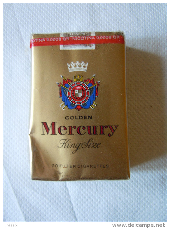 Pacchetto  Di Sigarette   -   MERCURY     - Cigarette Package  NEW-NUOVO - Fuma Sigarette